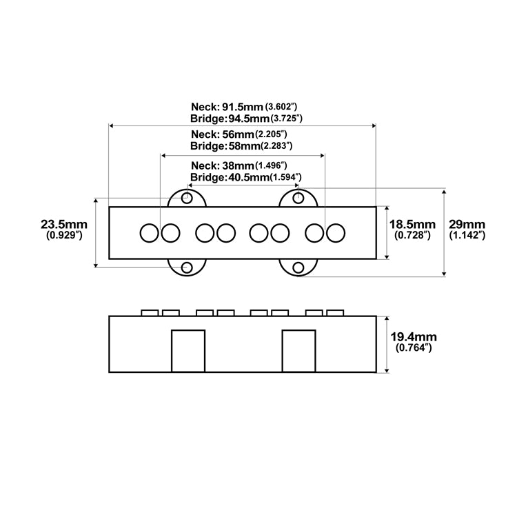 RPJB – Jazz Bass Set