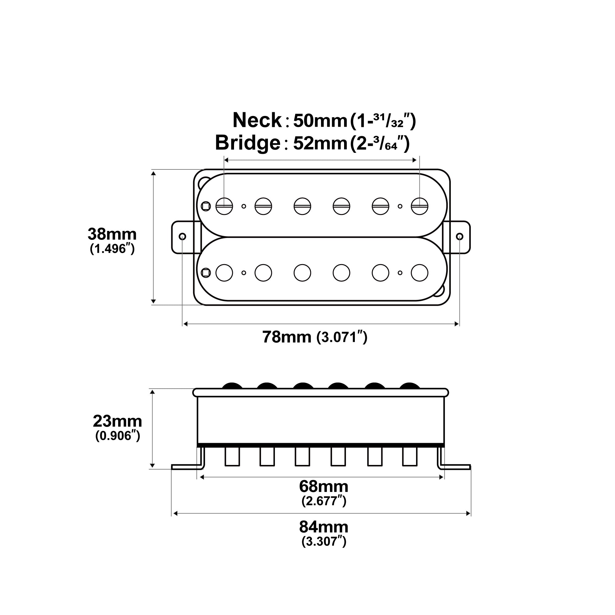RPH1 – Modern Classics Humbucker Set