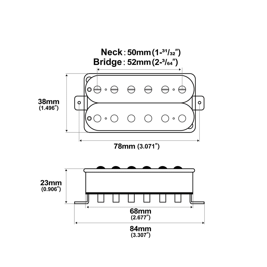 RPH2 – Hotwired Humbucker Set